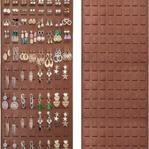 Hanging Earring Holder Organizer with 20 Hooks for Women, Earring Organizer Wall